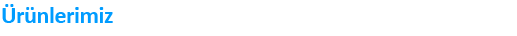 Ürünler